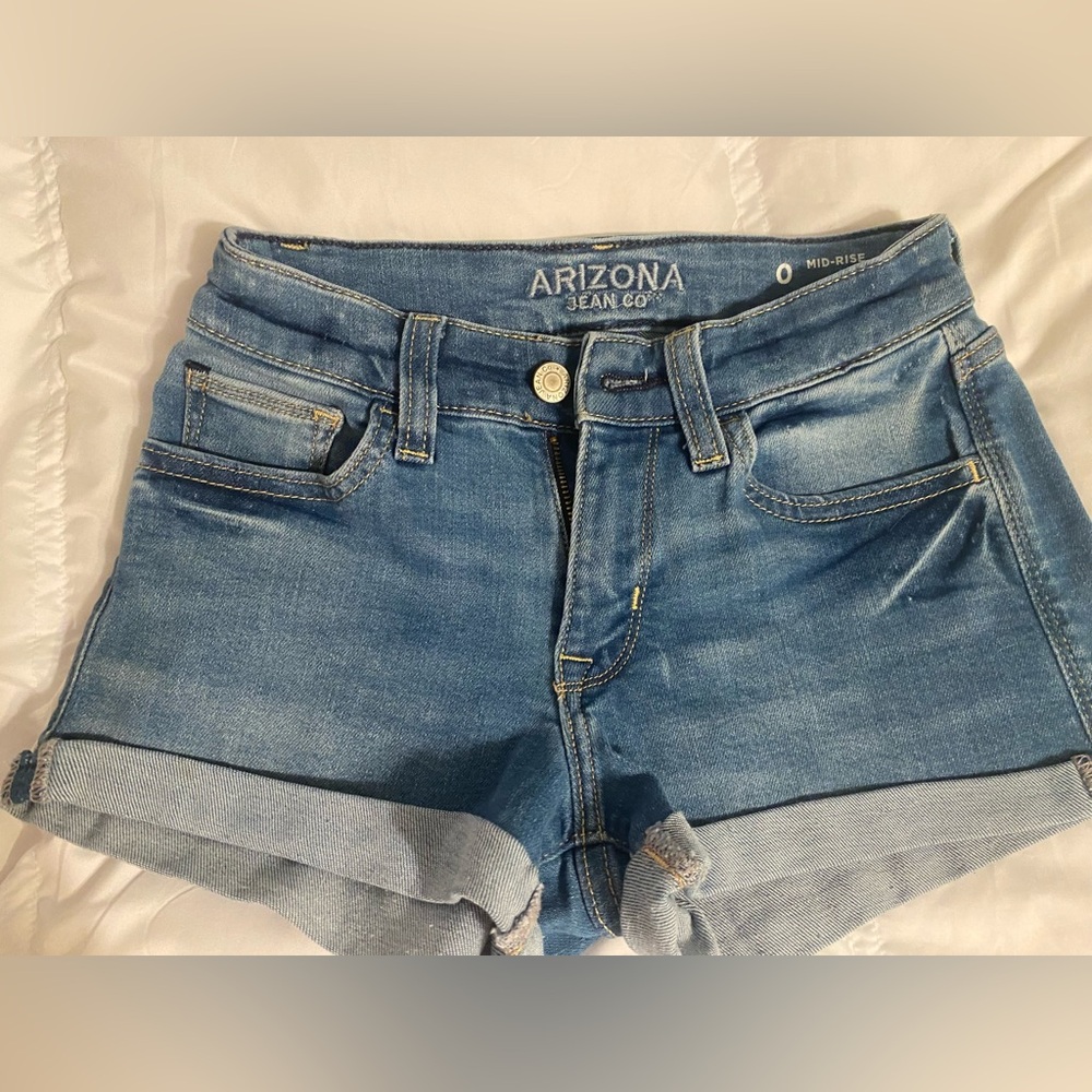 Arizona Jean Company Light Blue Jean Shorts